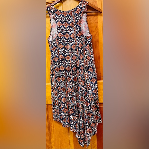 Women’s Asymmetrical Racerback Tank Dress - Picture 3 of 10